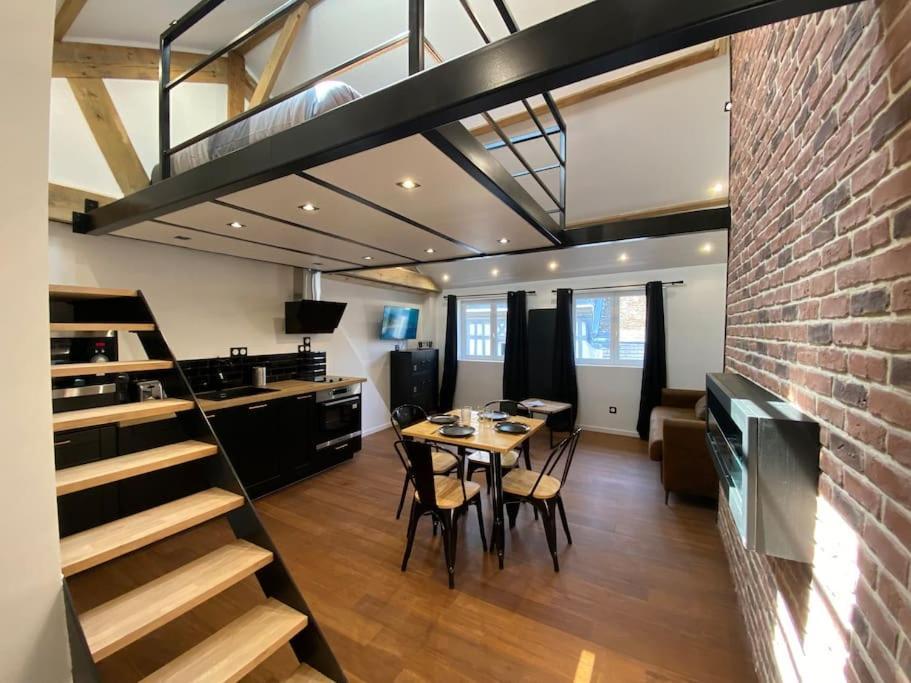 Loft: Le New-York Lägenhet Rouen Exteriör bild