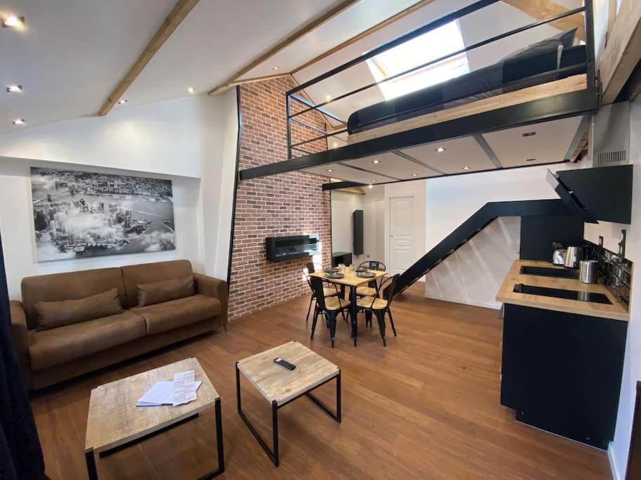 Loft: Le New-York Lägenhet Rouen Exteriör bild